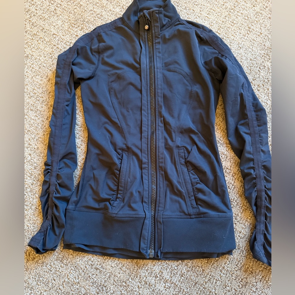 lululemon athletica Black Full-Zip Sweatshirt